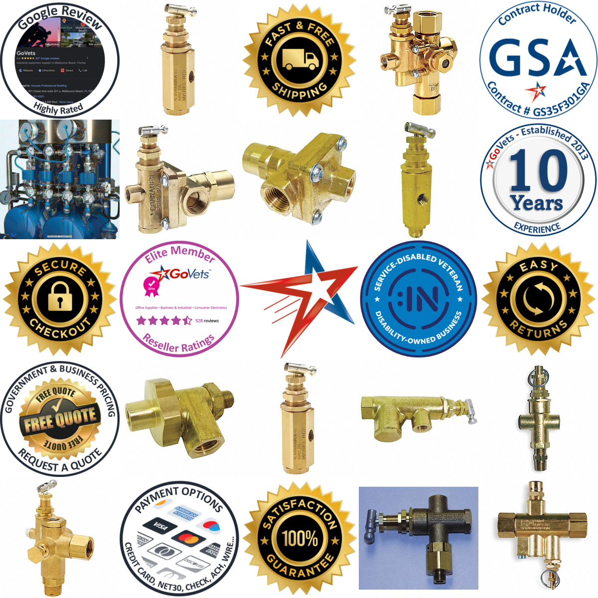 A selection of Compressor Piloted Unloader Valves products on GoVets