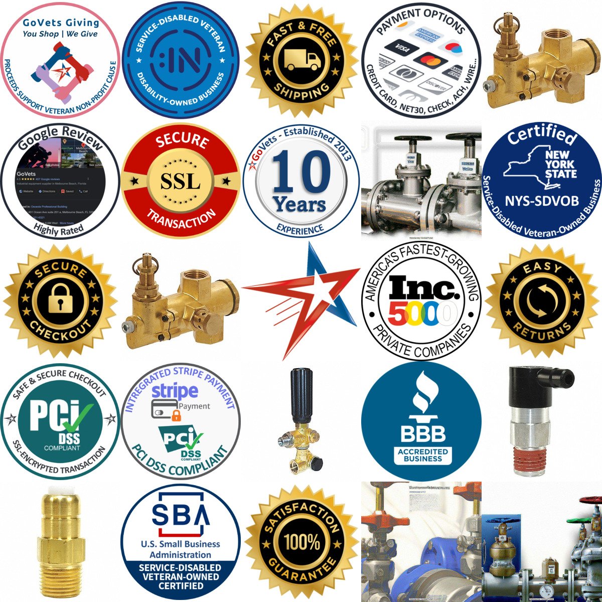 A selection of Compressor Valves products on GoVets