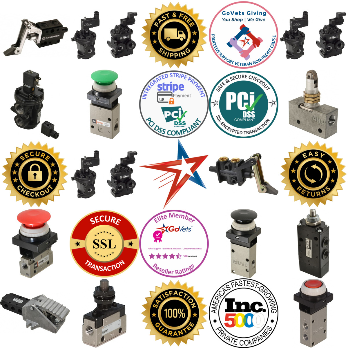 A selection of Mechanically Operated Valves products on GoVets