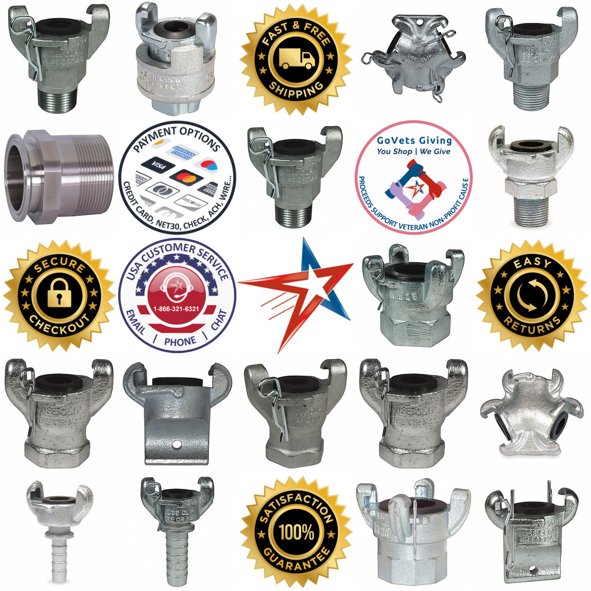 A selection of Universal Hose Couplings products on GoVets