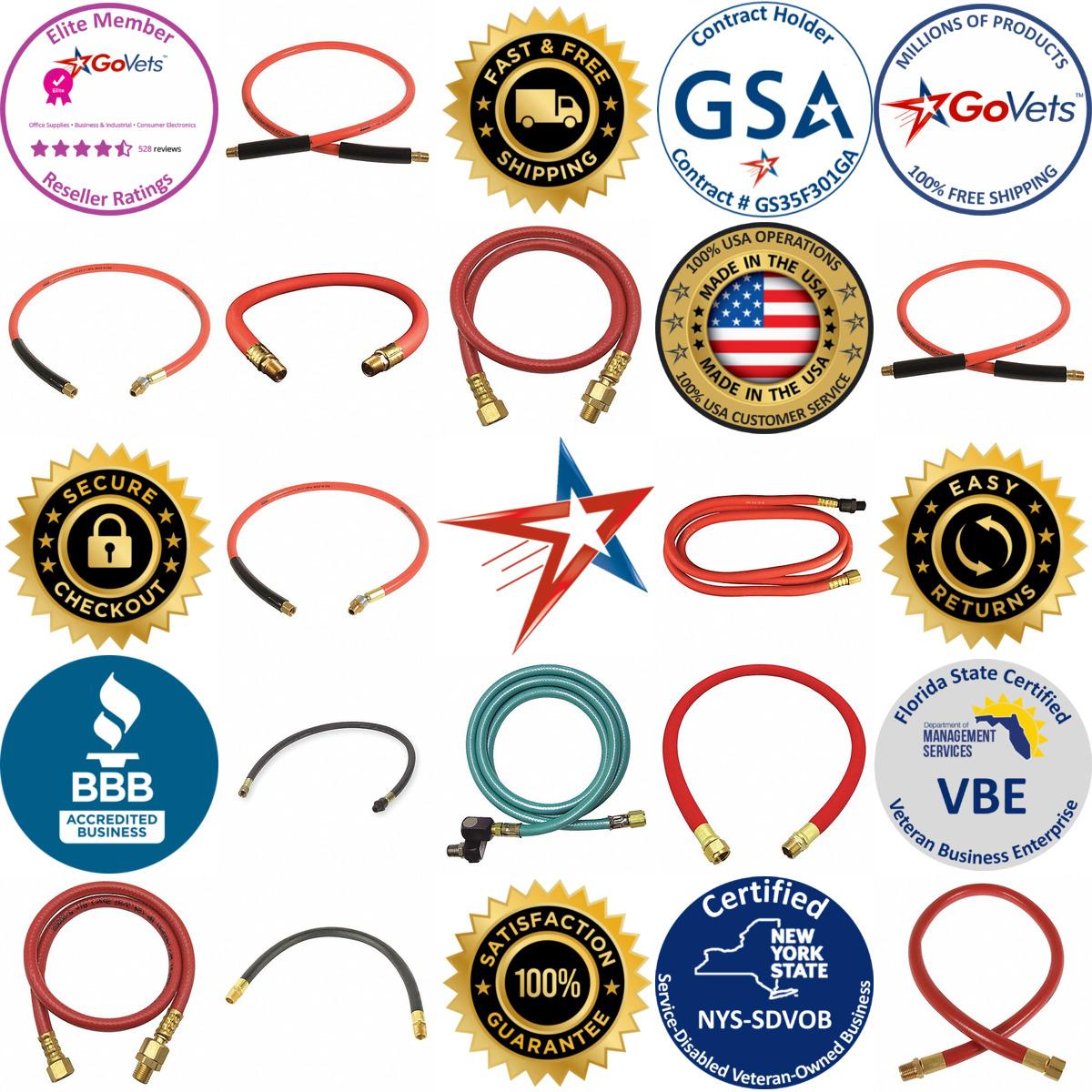 A selection of Snubber Hoses products on GoVets