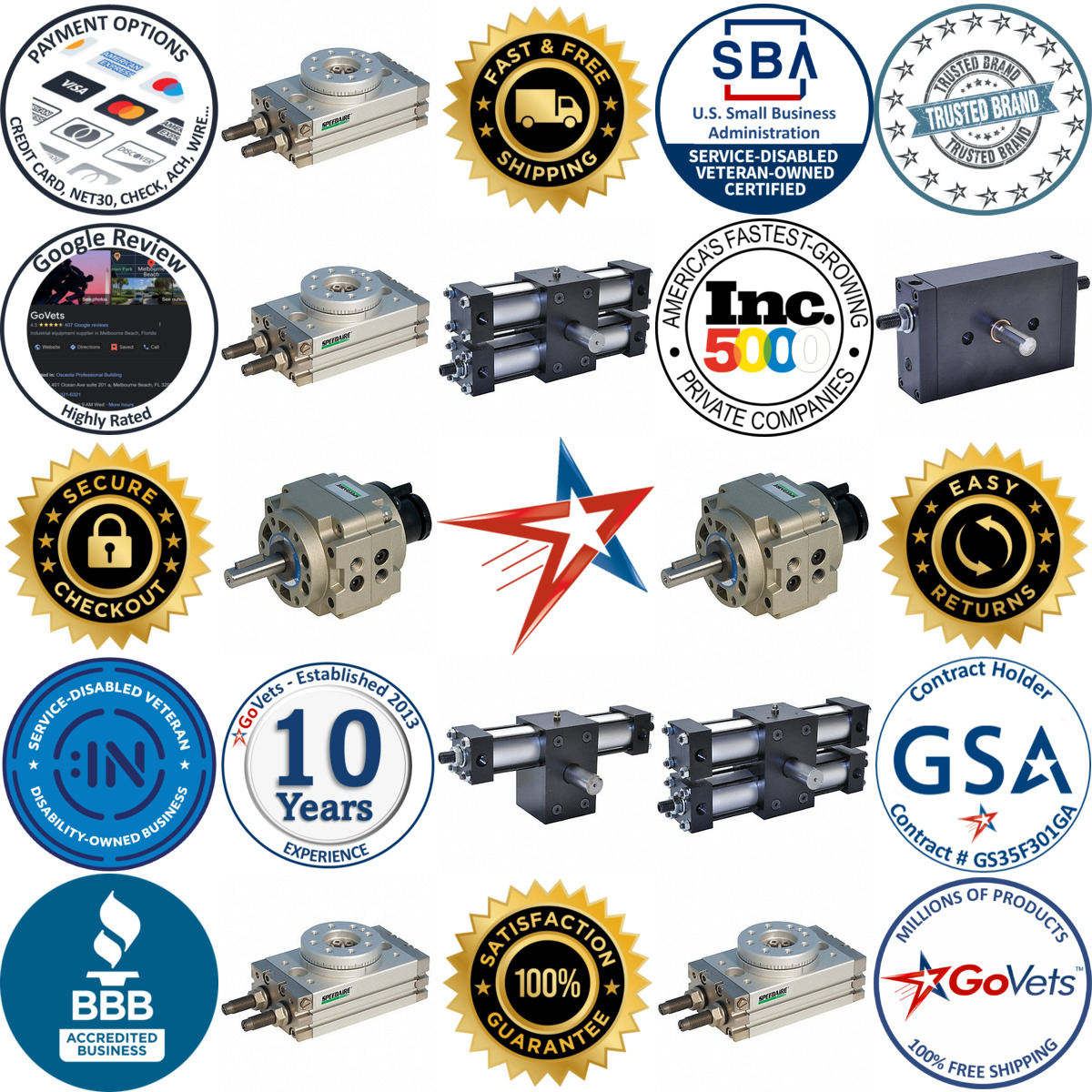 A selection of Rotary Actuators products on GoVets