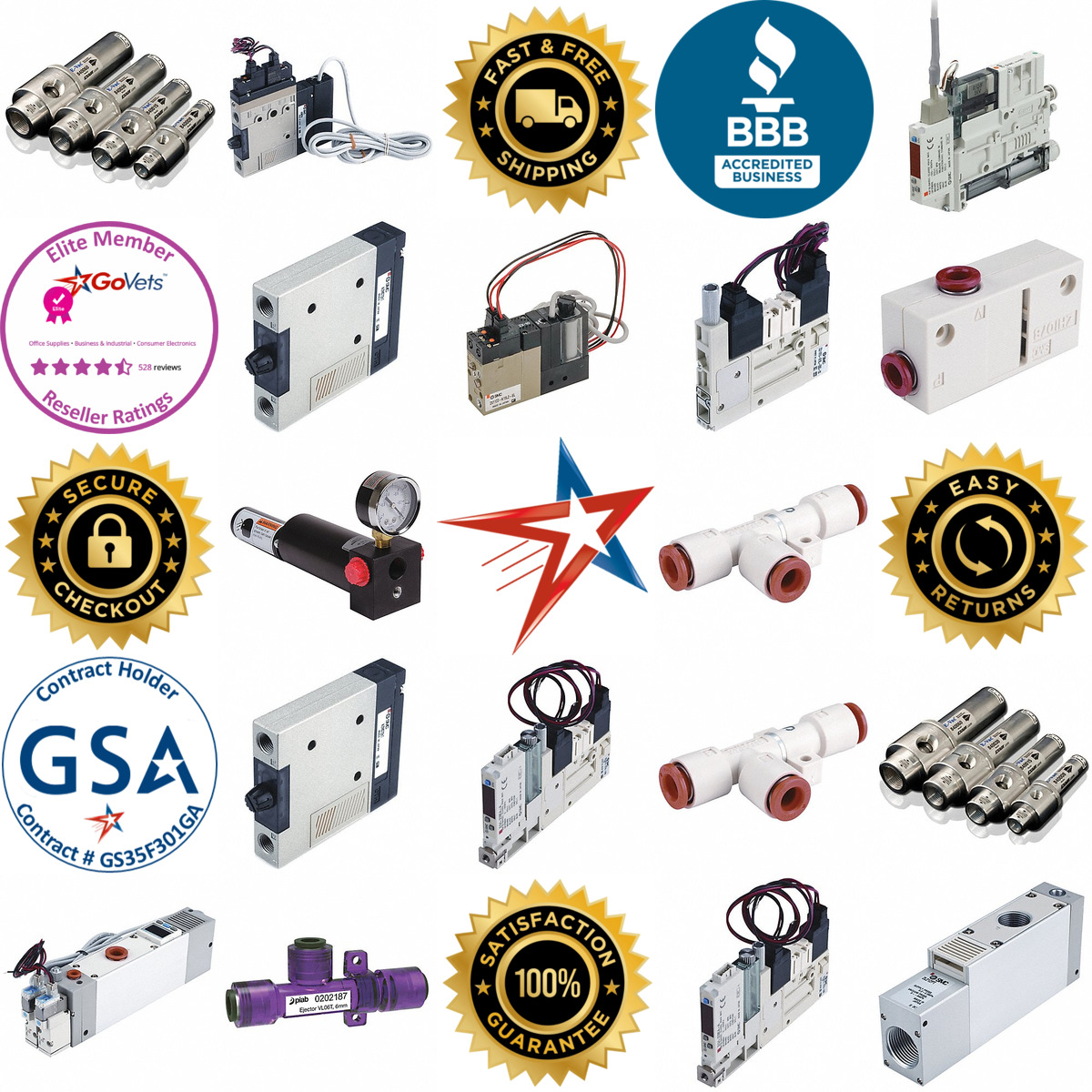 A selection of Vacuum Ejectors products on GoVets