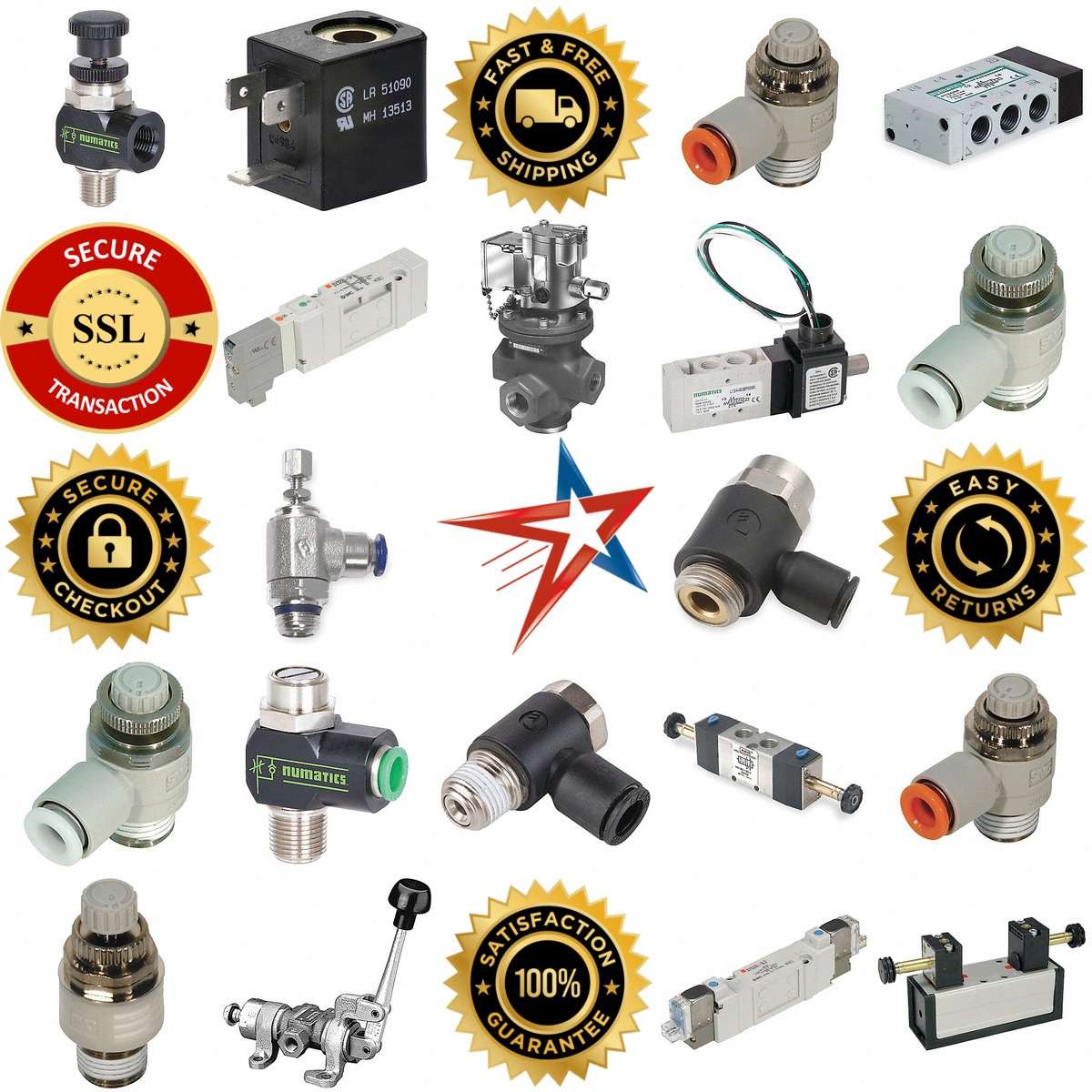 A selection of Pneumatic Valves products on GoVets