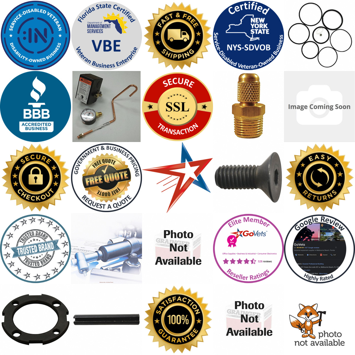 A selection of Replacement Parts products on GoVets