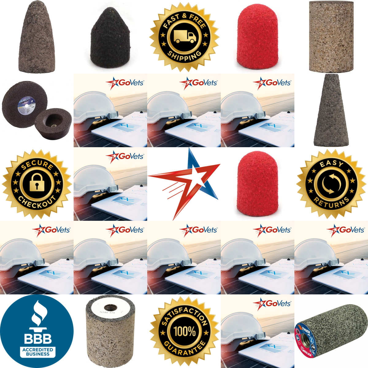 A selection of Cones and Plugs products on GoVets