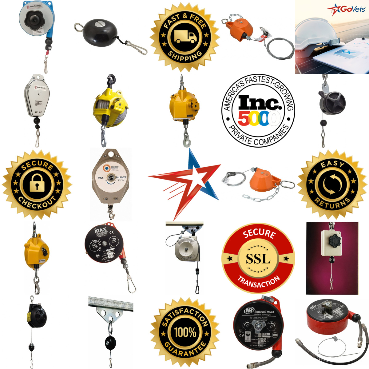 A selection of Tool Balancers products on GoVets