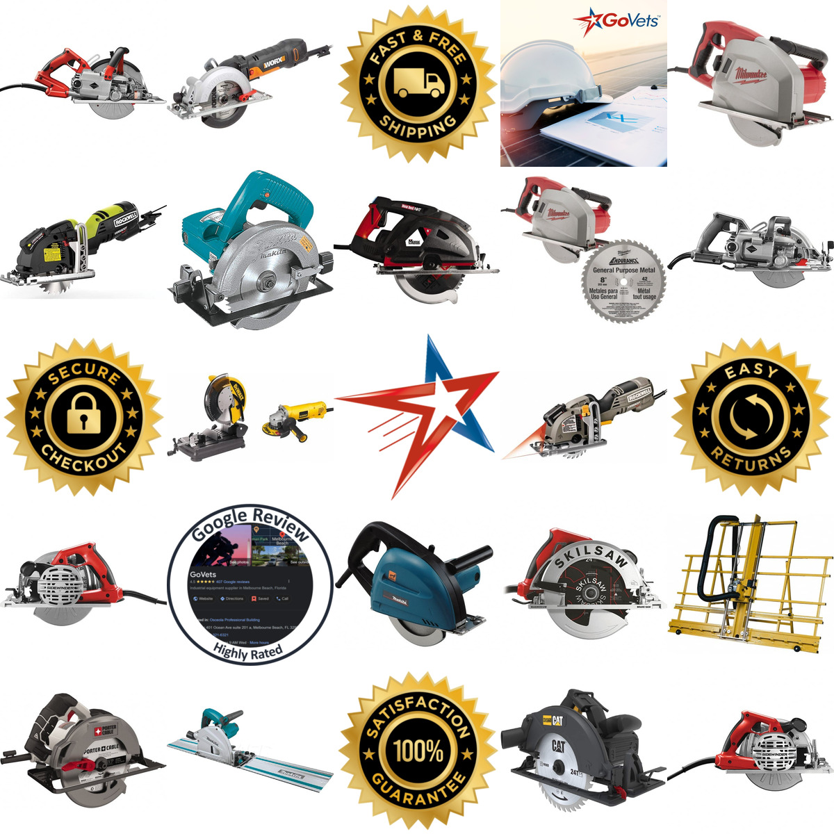 A selection of Electric Circular Saws products on GoVets