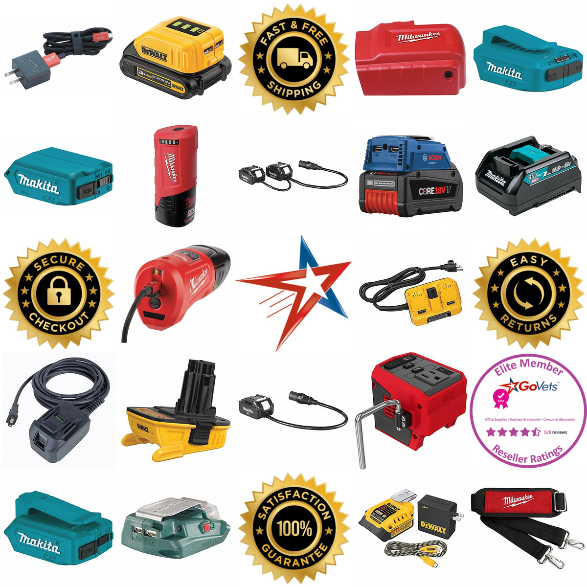 A selection of Battery and Power Accessories products on GoVets