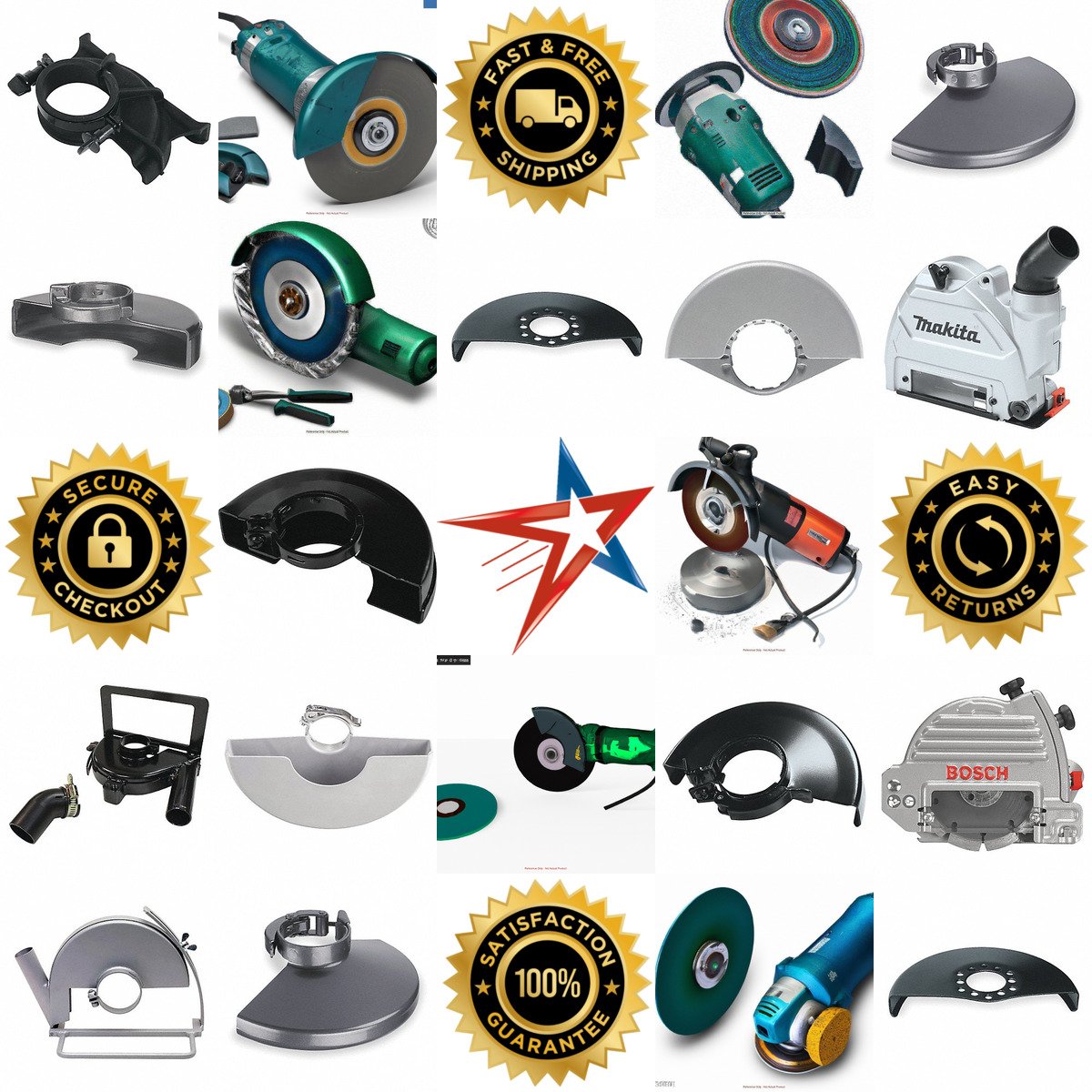 A selection of Grinder Guards products on GoVets