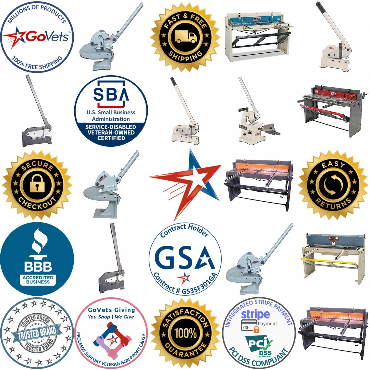 A selection of Manual Machining Shears products on GoVets