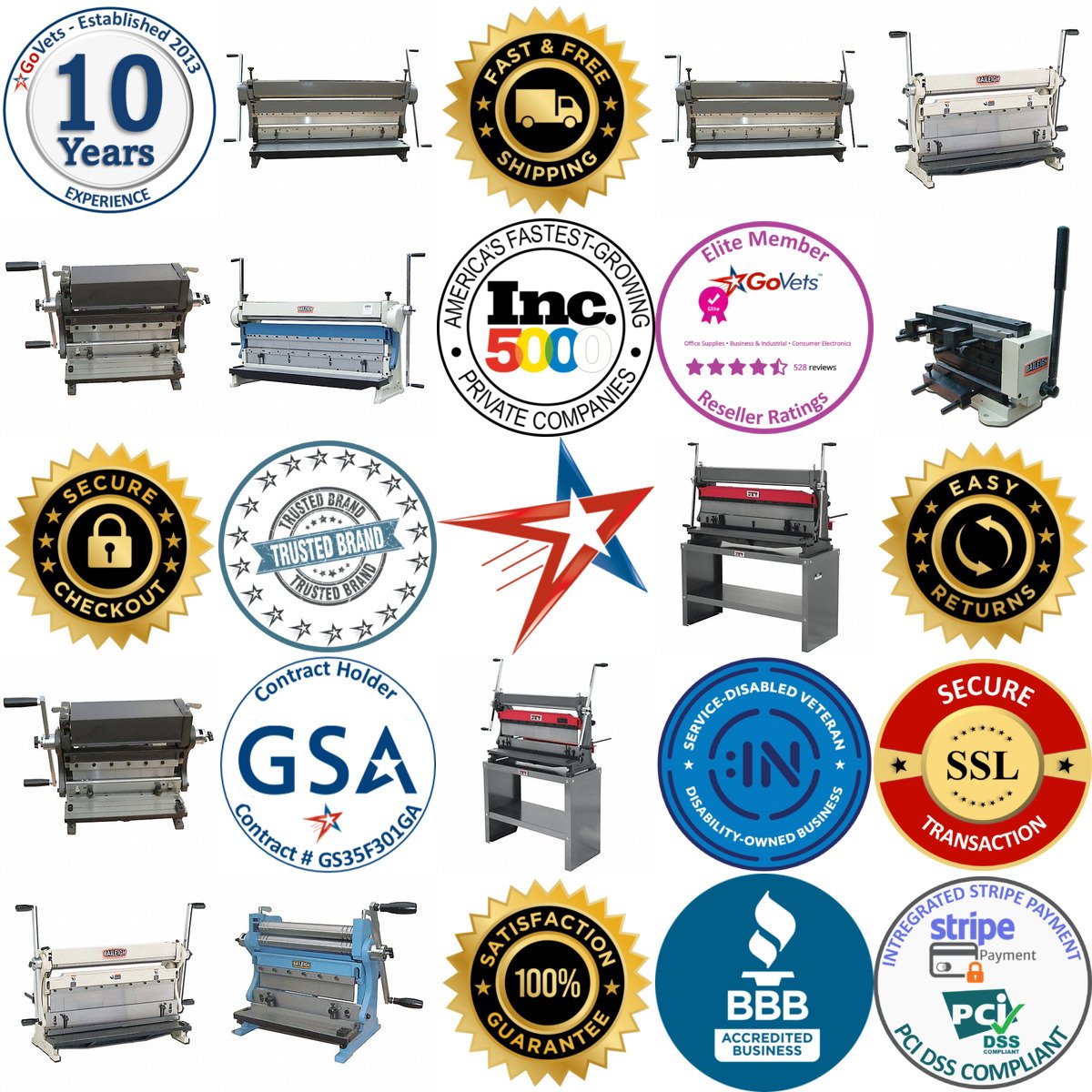 A selection of Sheet Metal Combination Machines products on GoVets