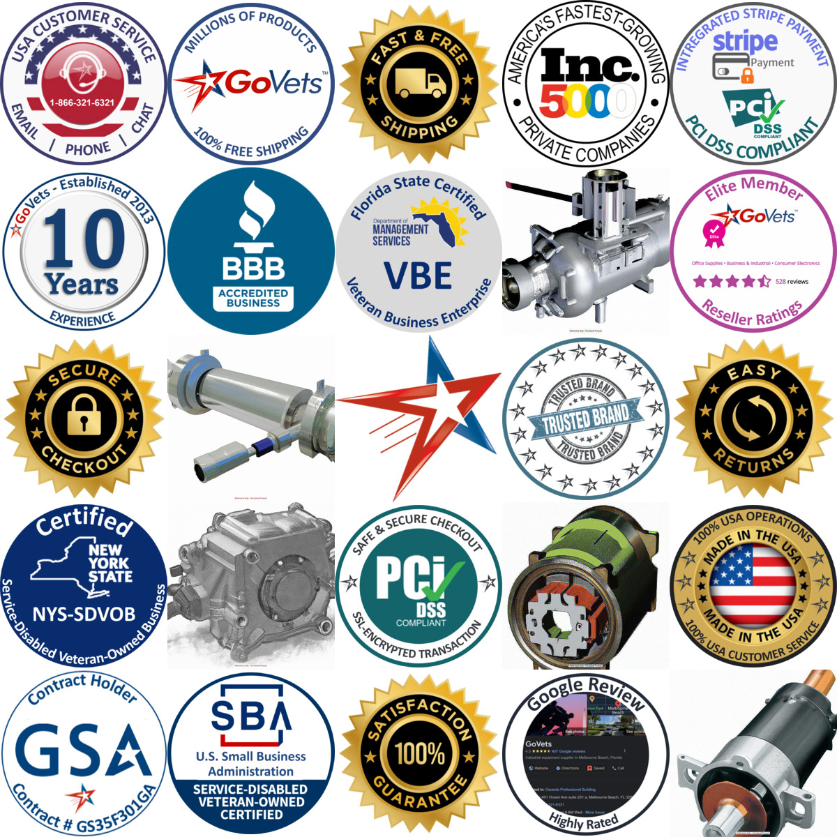 A selection of Replacement Parts products on GoVets