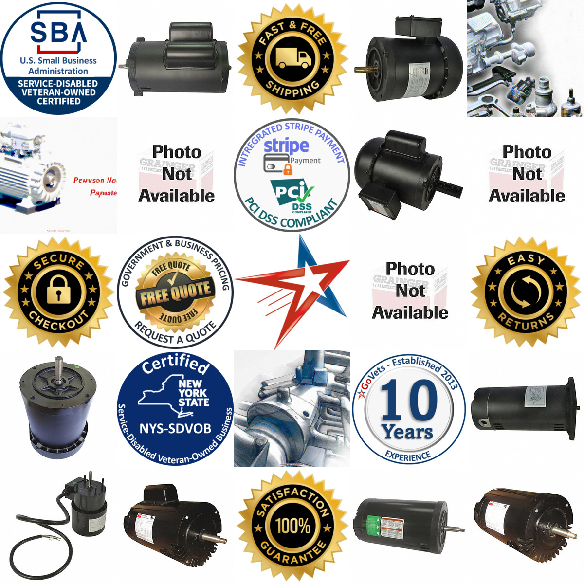 A selection of Centrifugal Pump Motors products on GoVets