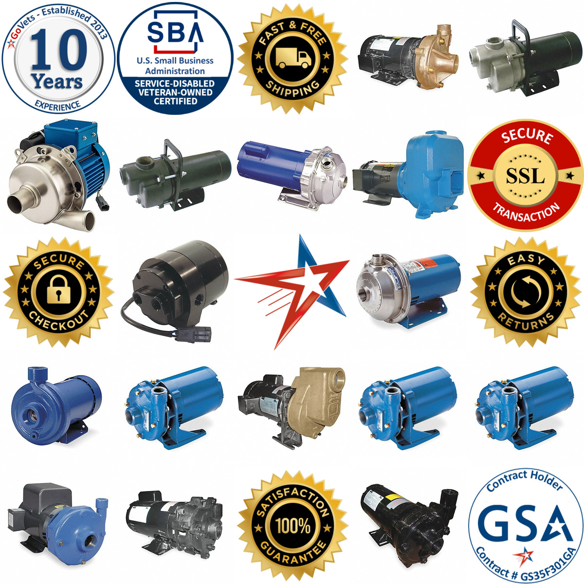 A selection of Straight Centrifugal Pumps products on GoVets