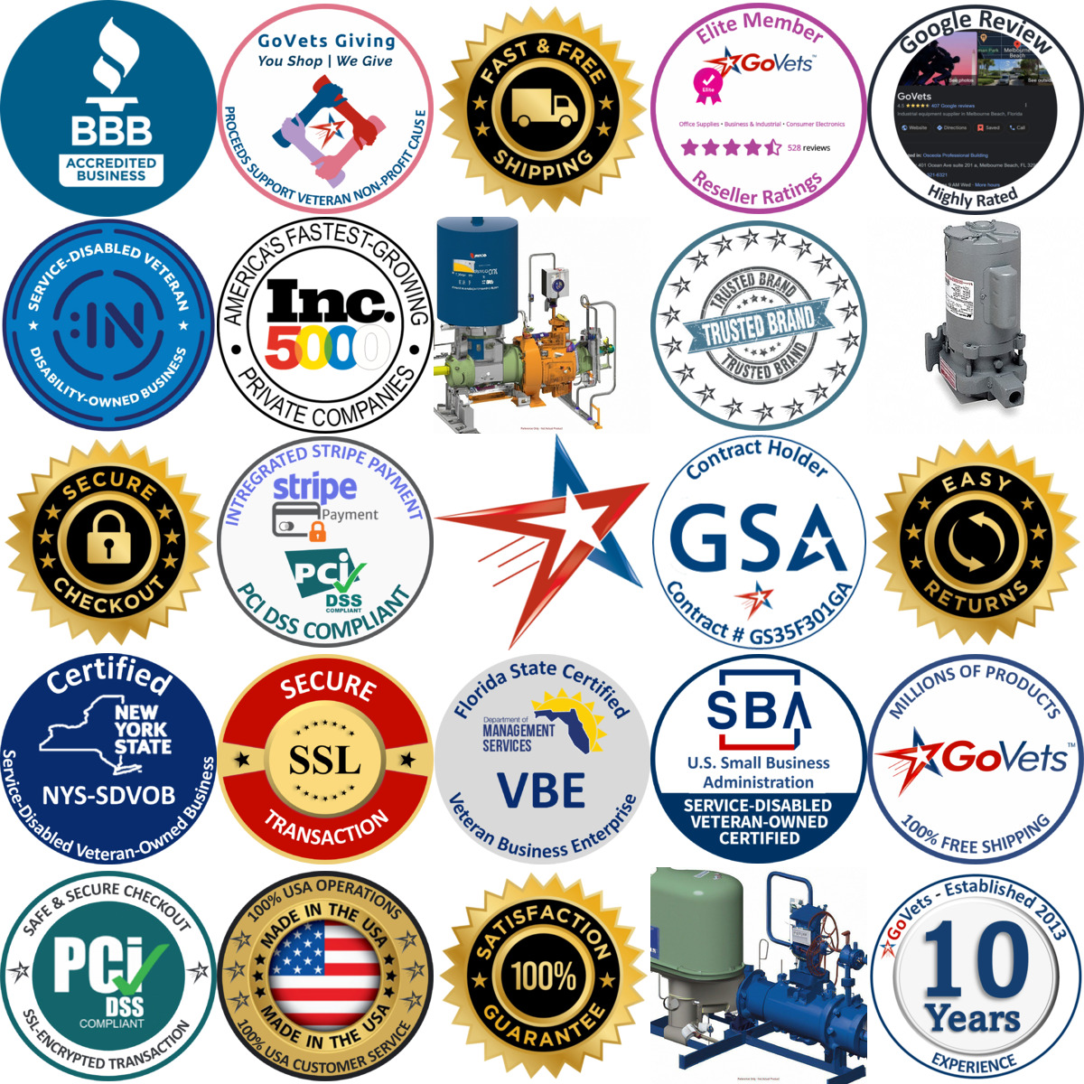 A selection of Boiler Feed and Condensate Return Replacement Pump products on GoVets