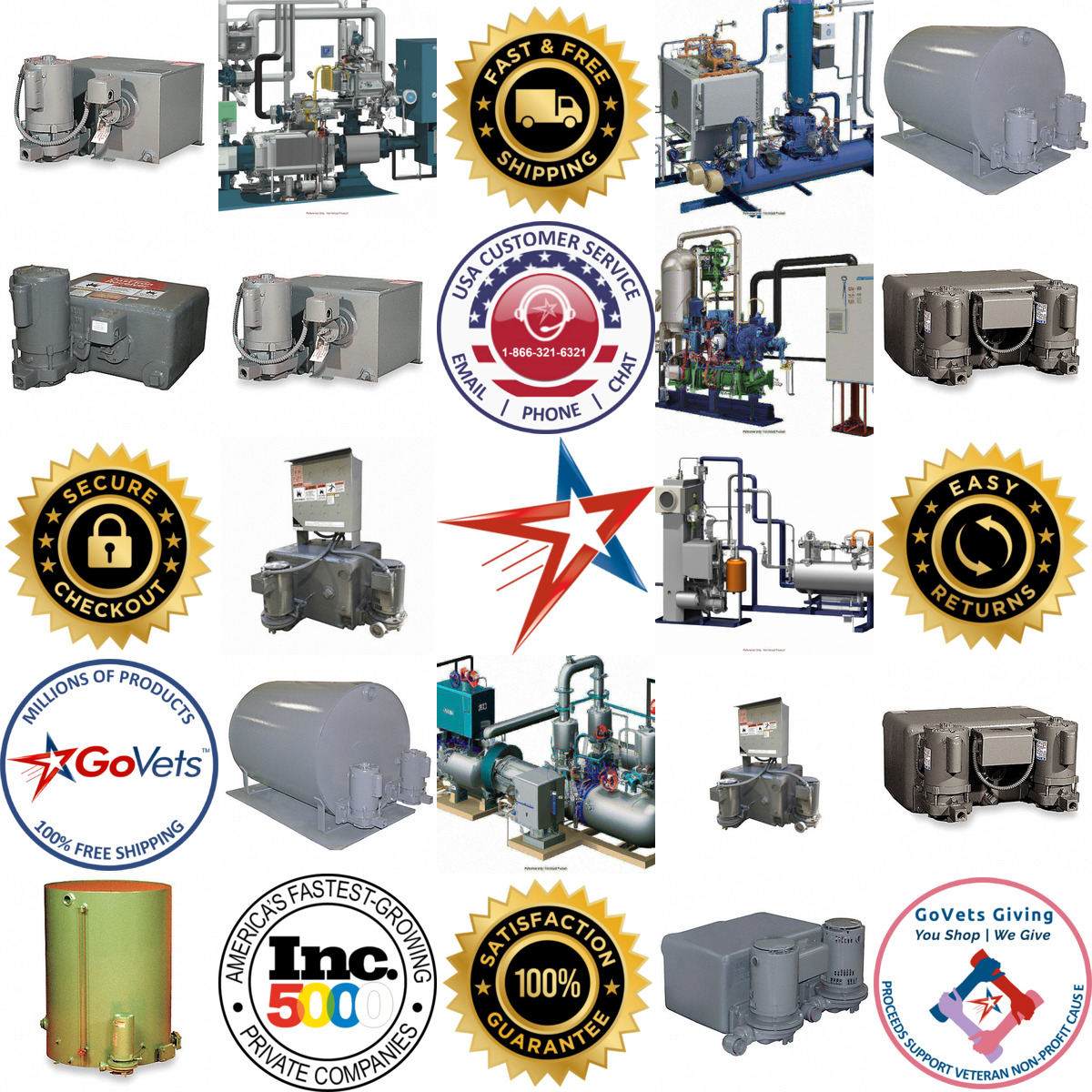 A selection of Boiler Feed Pumps and Condensate Return Systems products on GoVets