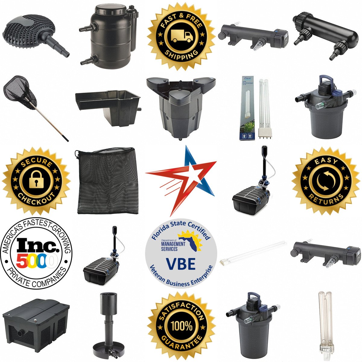 A selection of Pond Filtration Skimmers and Clarifiers products on GoVets