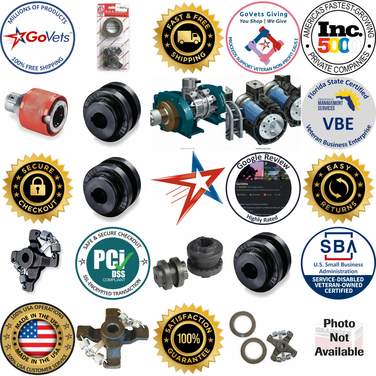 A selection of Circulating Pump Motor Couplings products on GoVets