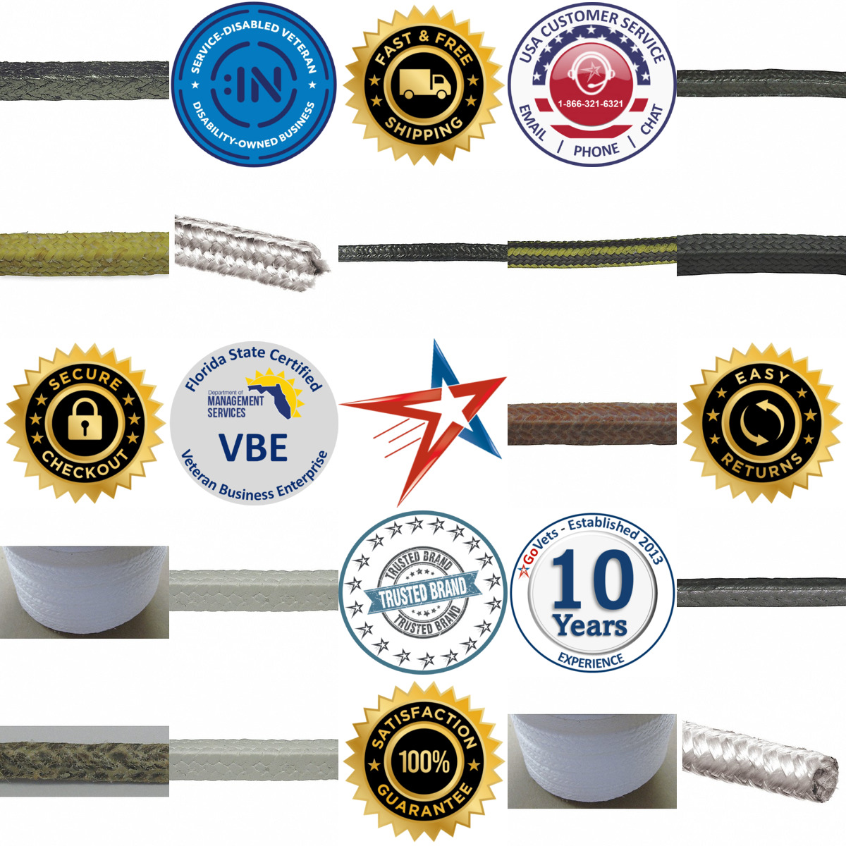 A selection of Compression Packing Seals products on GoVets