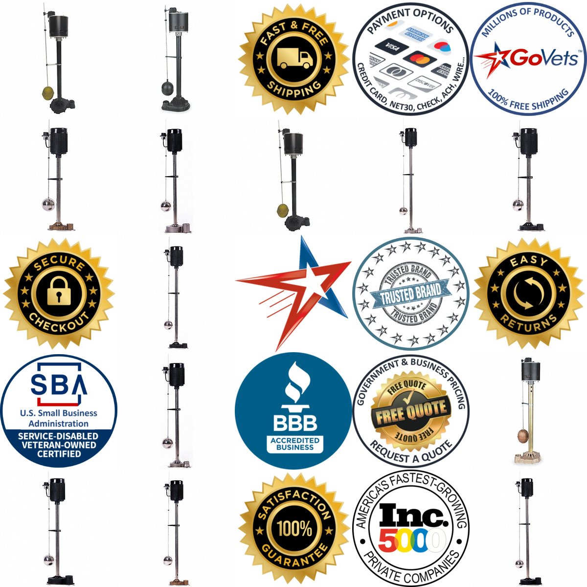 A selection of Pedestal Sump Pumps products on GoVets