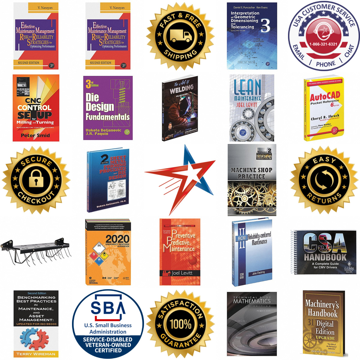 A selection of Reference and Code Books products on GoVets