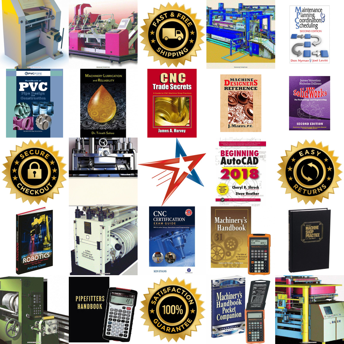 A selection of Industrial Press products on GoVets