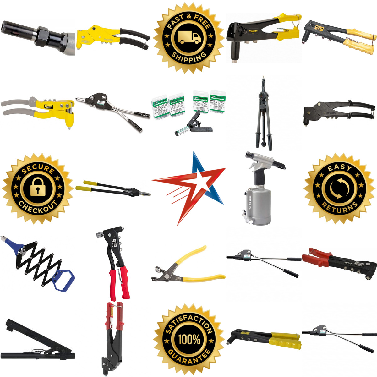 A selection of Hand Riveters products on GoVets