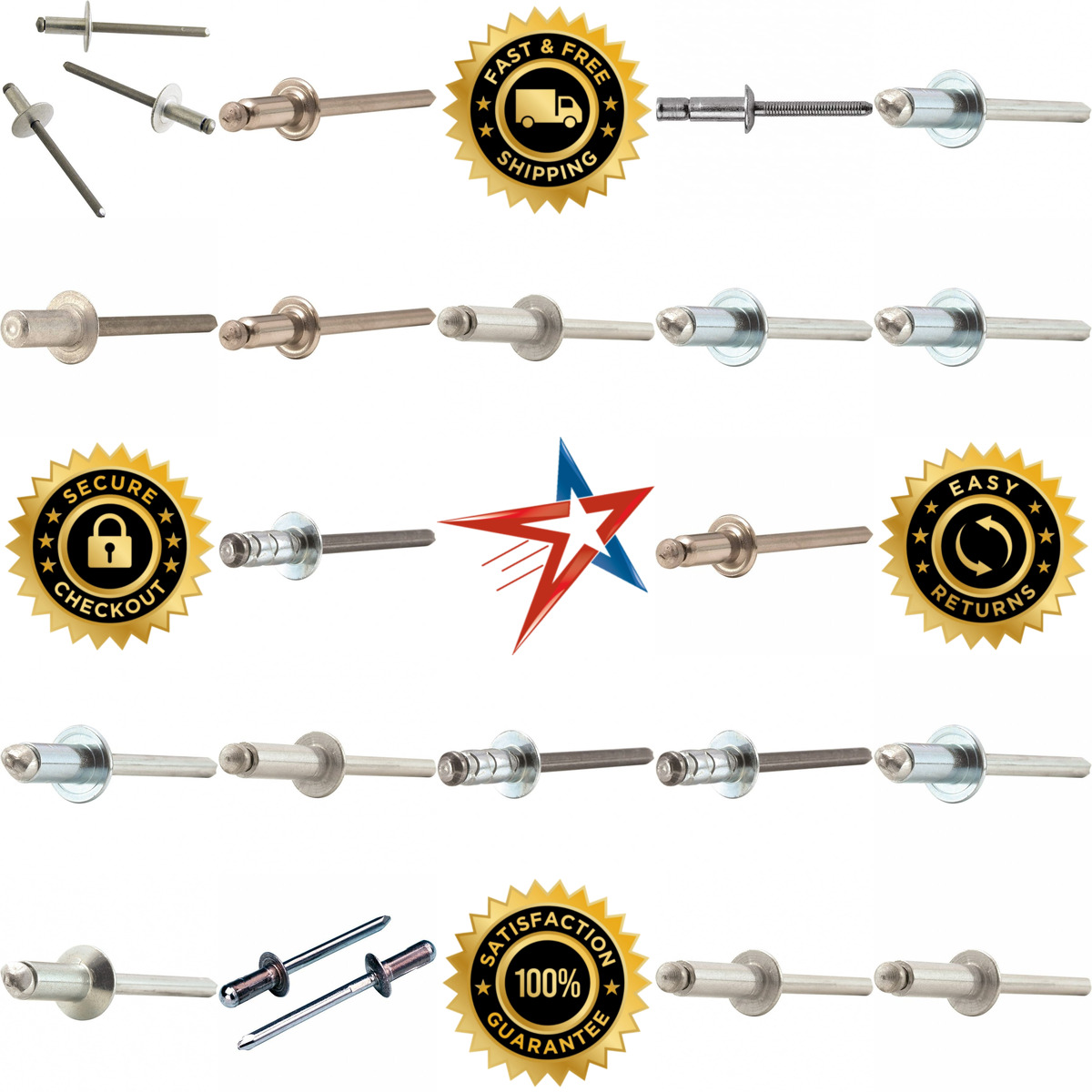 A selection of Stanley Engineered Fastening products on GoVets