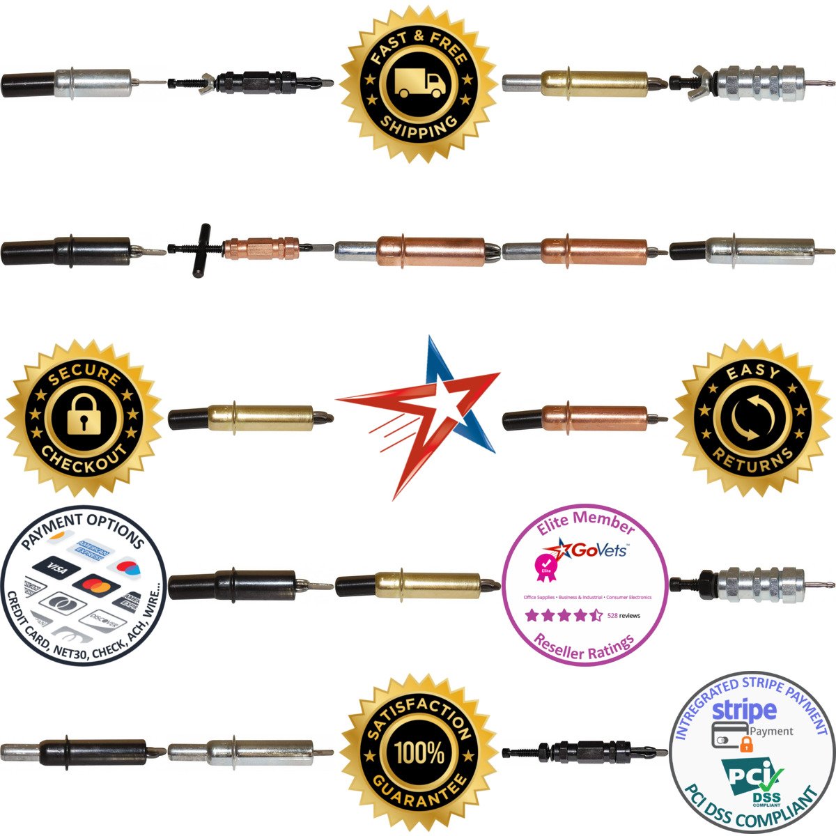 A selection of Zephyr Tool Group products on GoVets