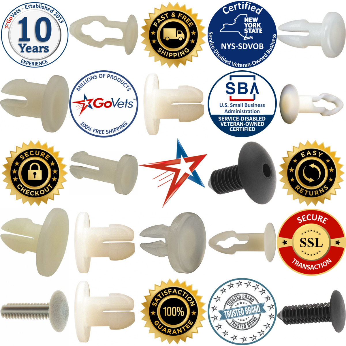 A selection of Panel Rivets products on GoVets