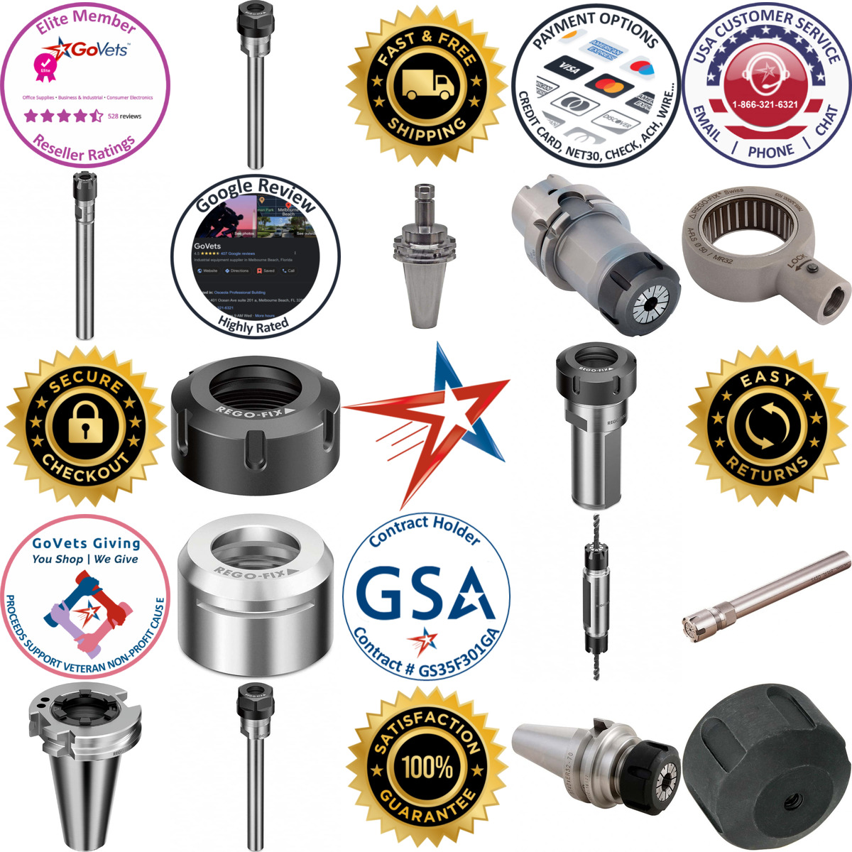 A selection of Collet Sets products on GoVets