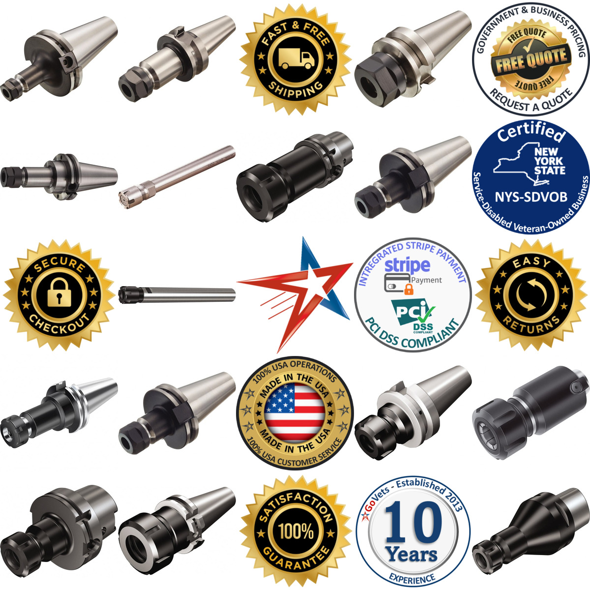 A selection of Modular Tool Holding System Adapters products on GoVets