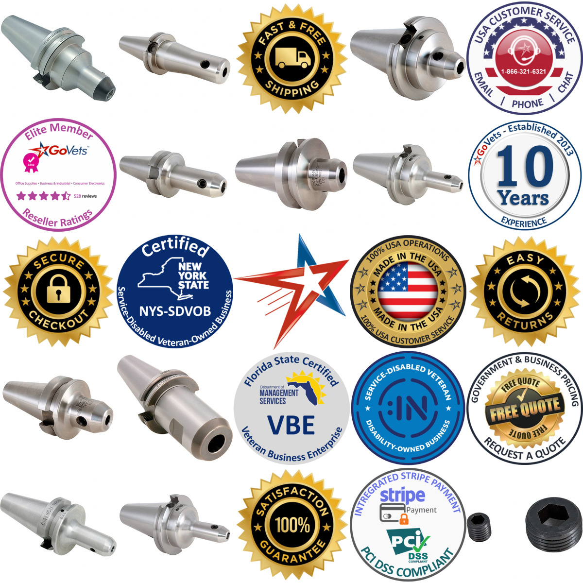A selection of Collet Chuck Accessories products on GoVets