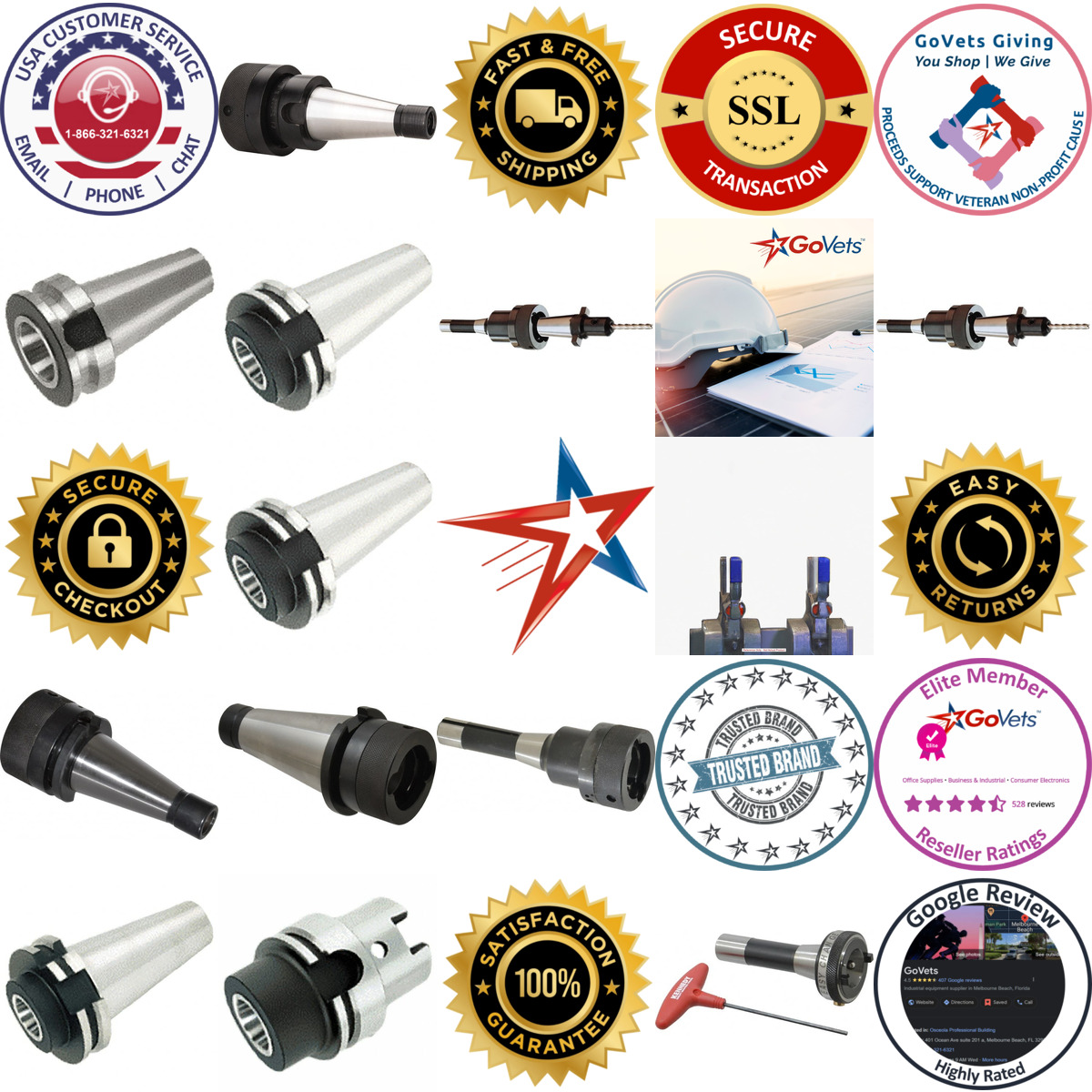 A selection of Quick Change Master Holders products on GoVets