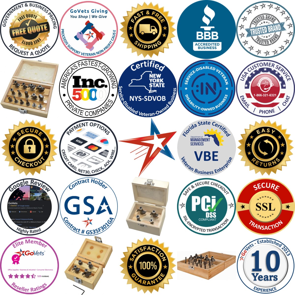 Millions of Products A selection of Roman carbide. products on GoVets