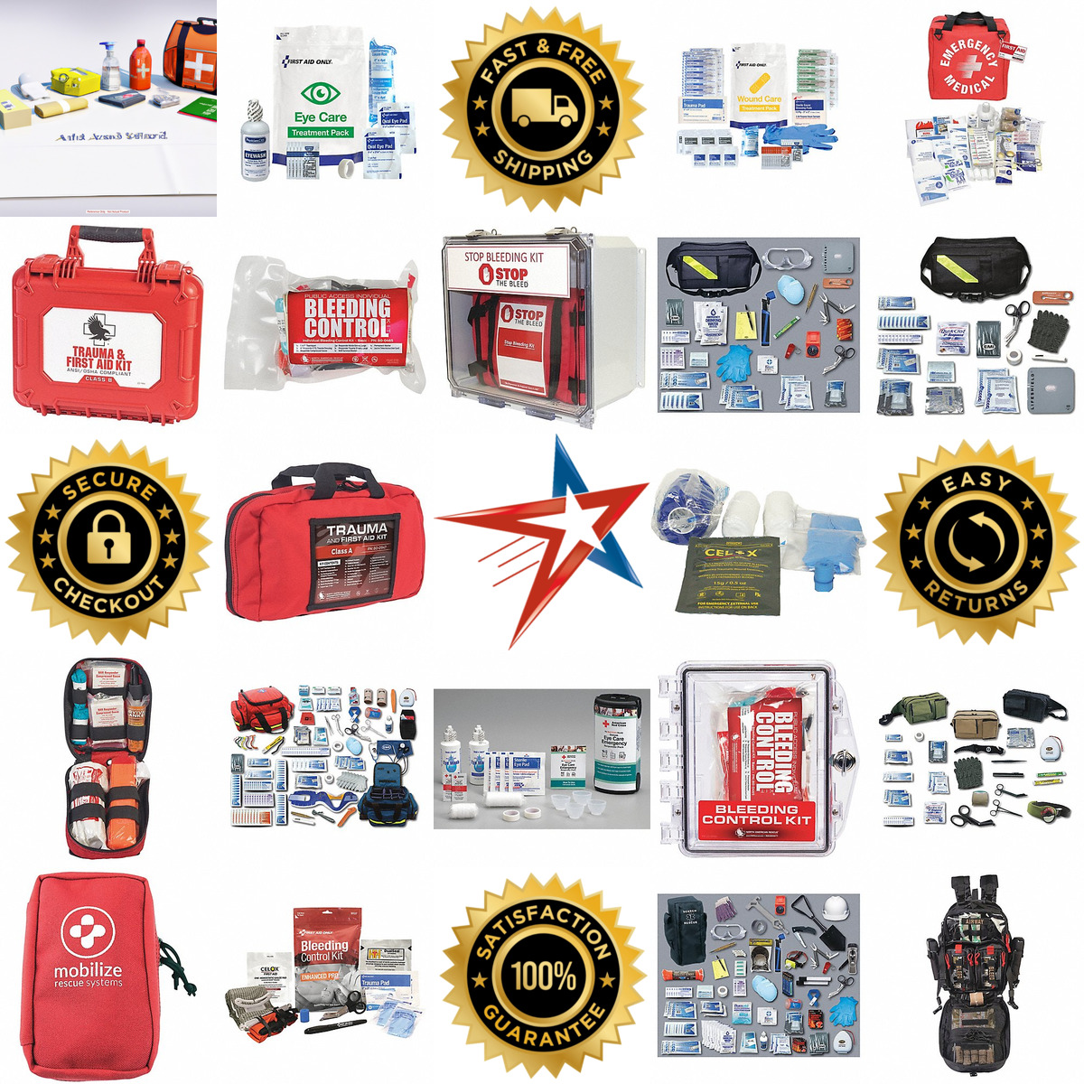 A selection of Emt Trauma Kits products on GoVets