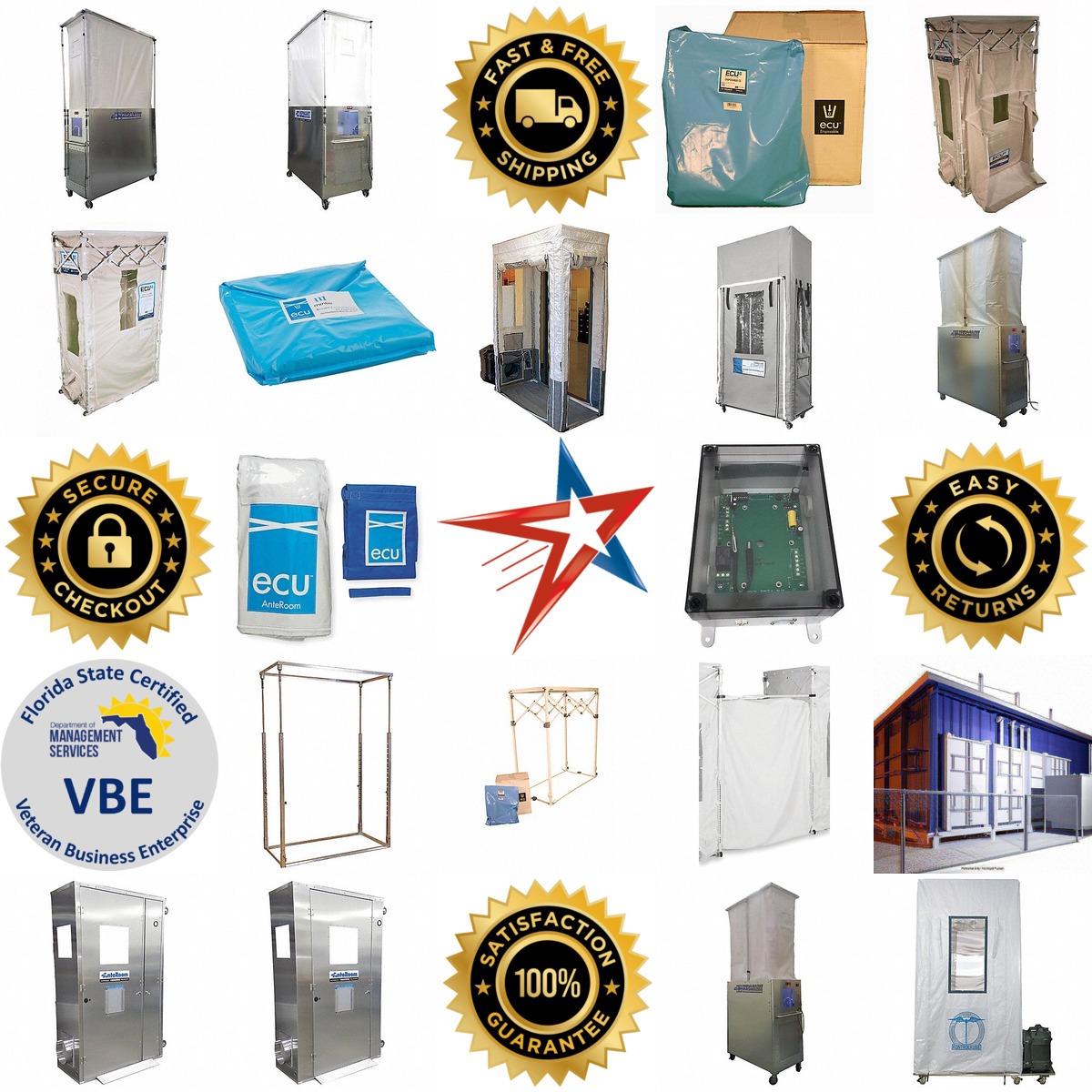 A selection of Temporary Environmental Containment Units products on GoVets