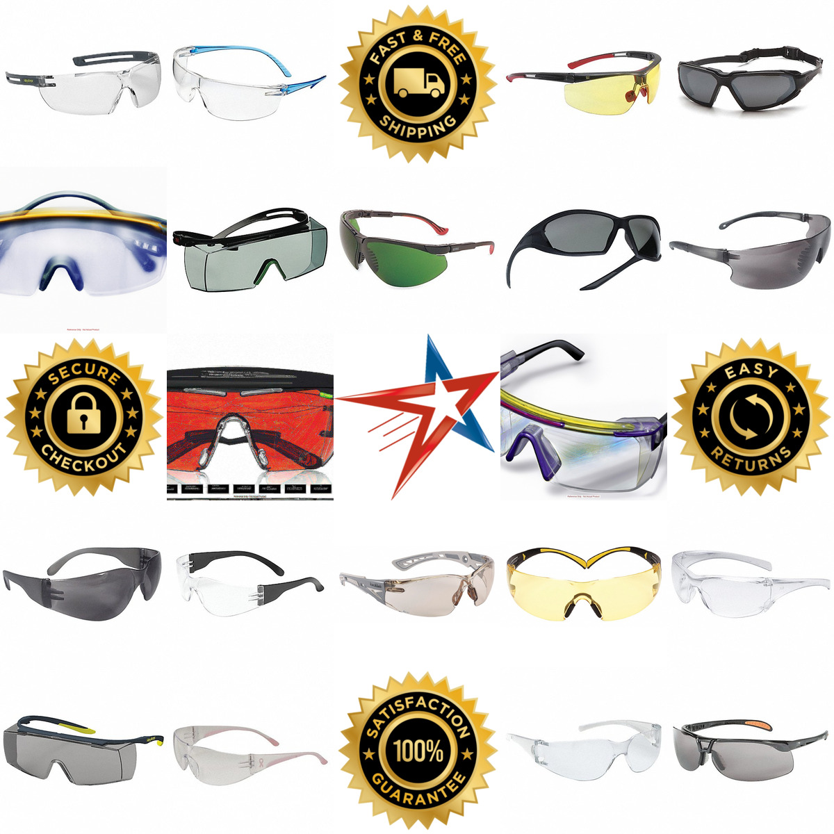 A selection of Safety Glasses products on GoVets