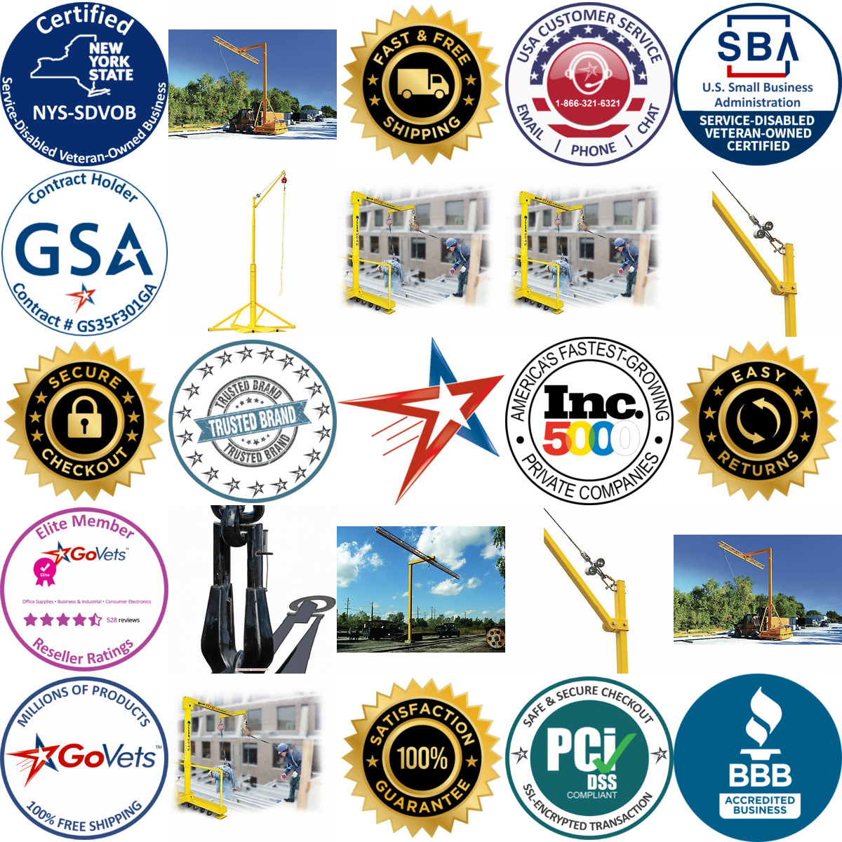 A selection of Freestanding Anchors products on GoVets