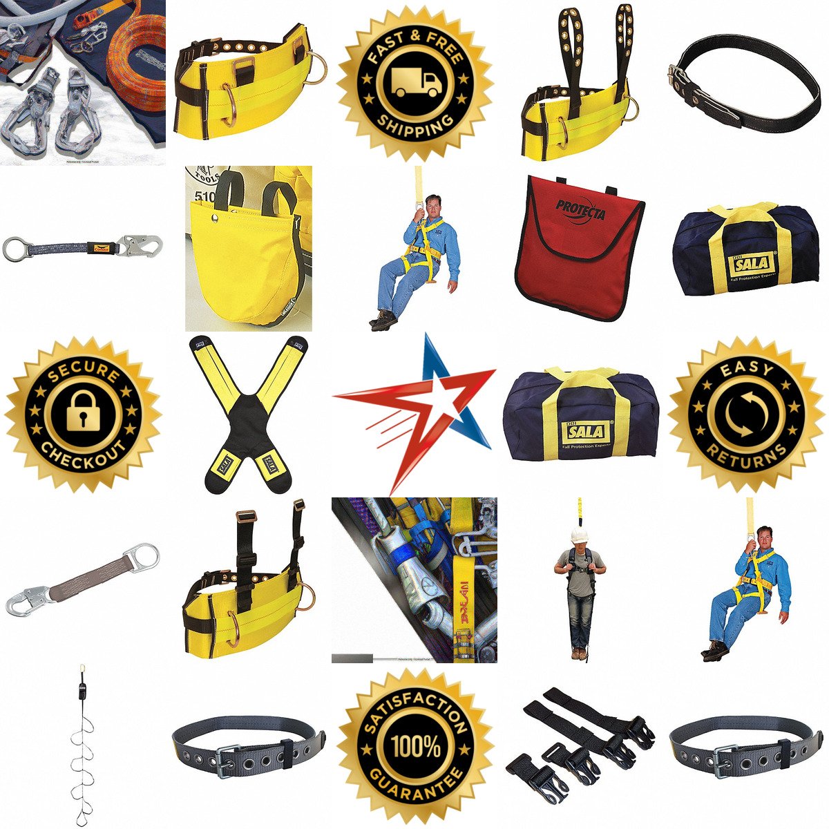 A selection of Safety Harness Accessories products on GoVets