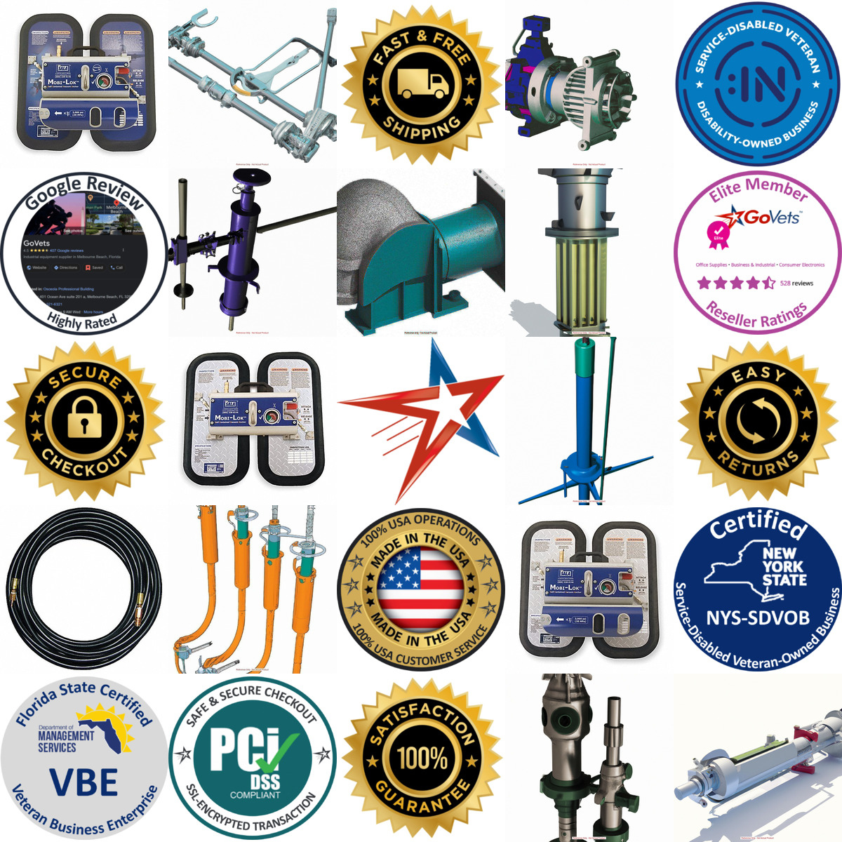 A selection of Vacuum Anchors products on GoVets