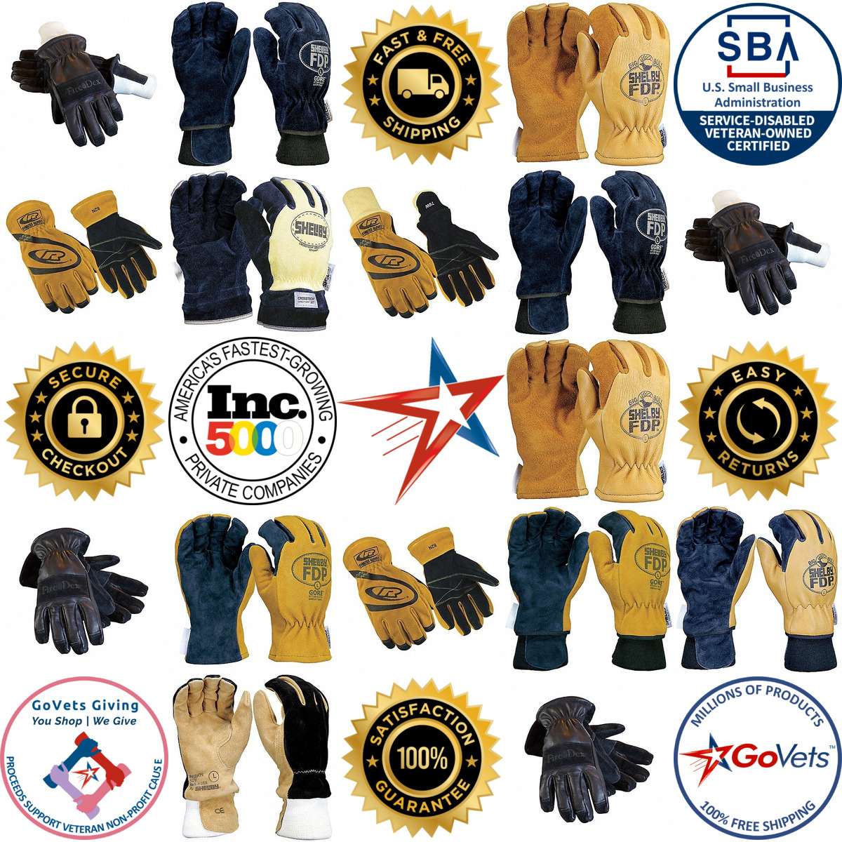 A selection of Firefighter Gloves products on GoVets