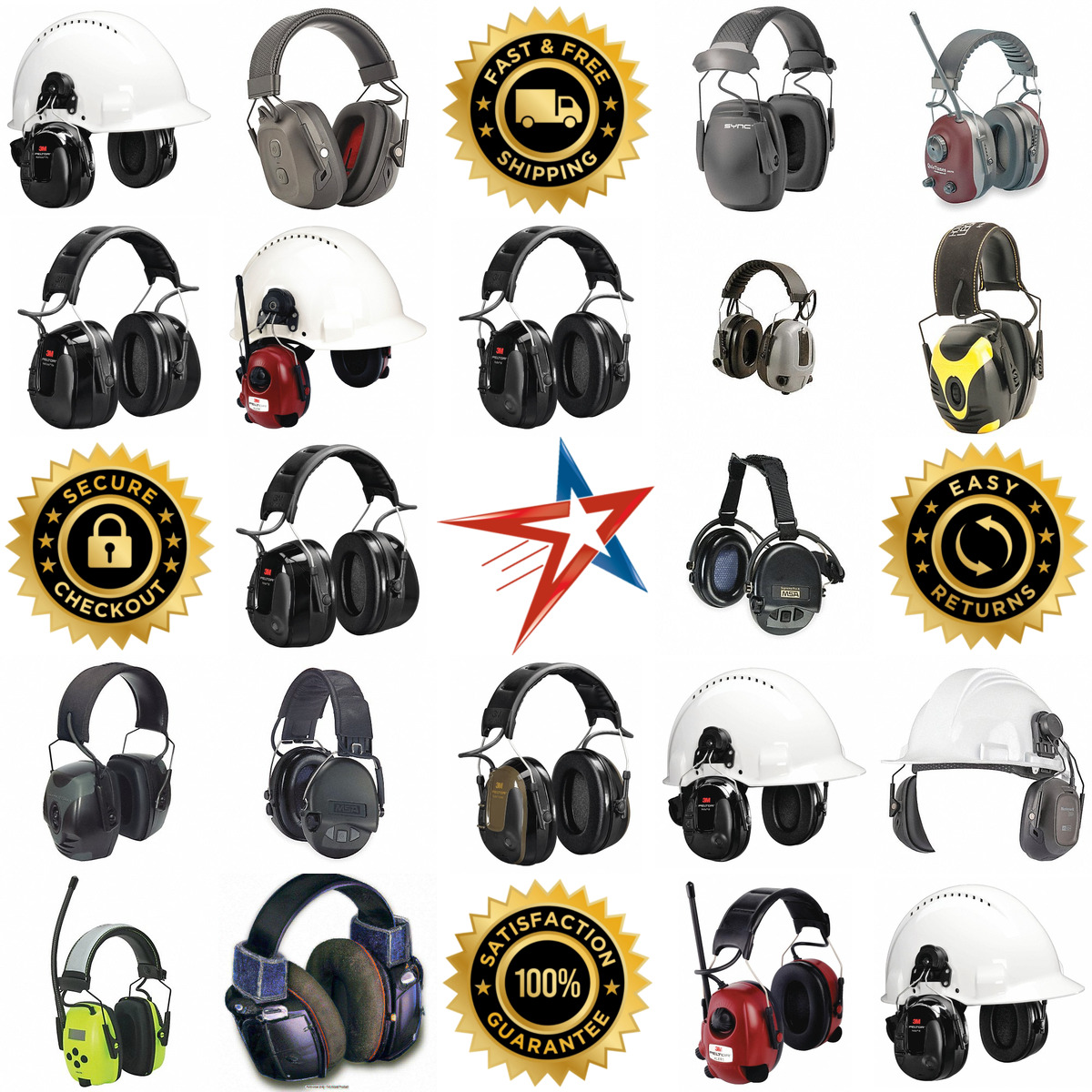 A selection of Electronic Earmuffs products on GoVets