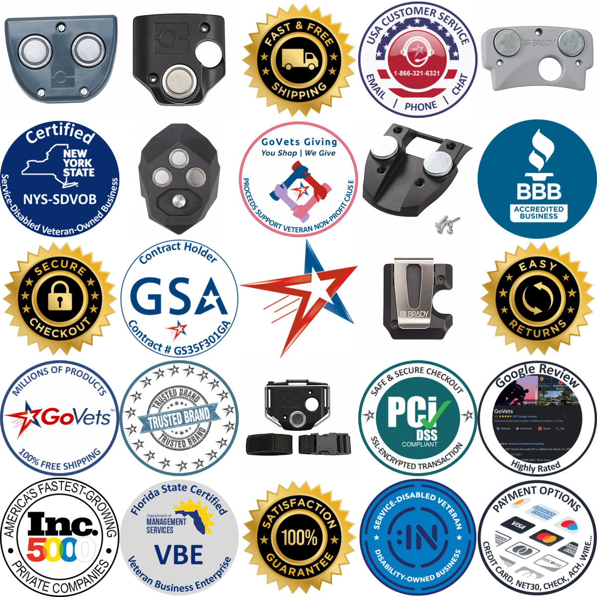 A selection of Label Maker Mounting Hardware products on GoVets