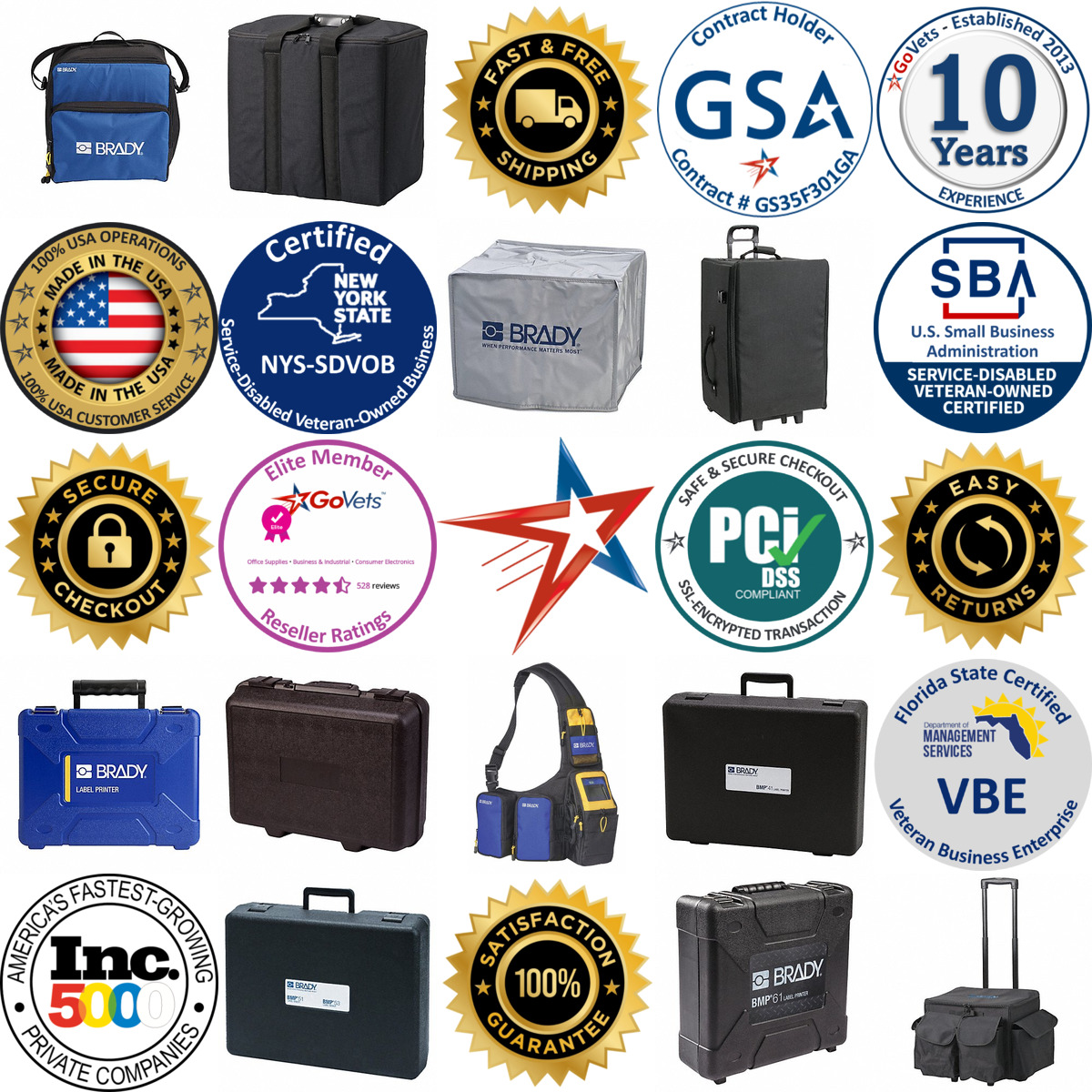 A selection of Label Maker Printer Cases products on GoVets