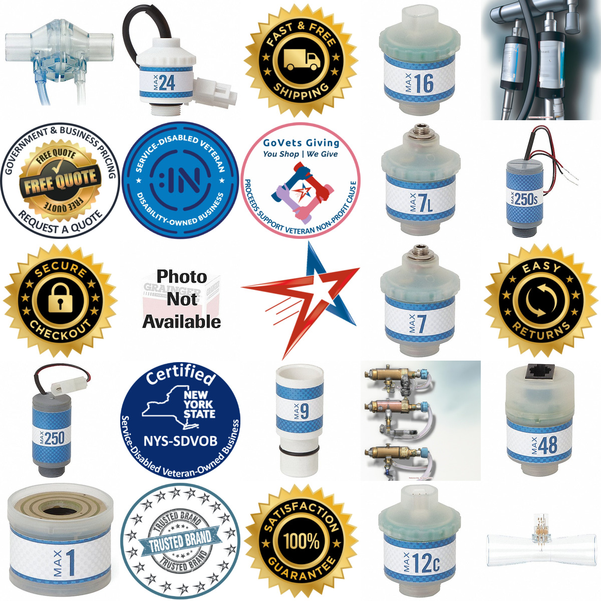 A selection of Medical Oxygen Sensors products on GoVets