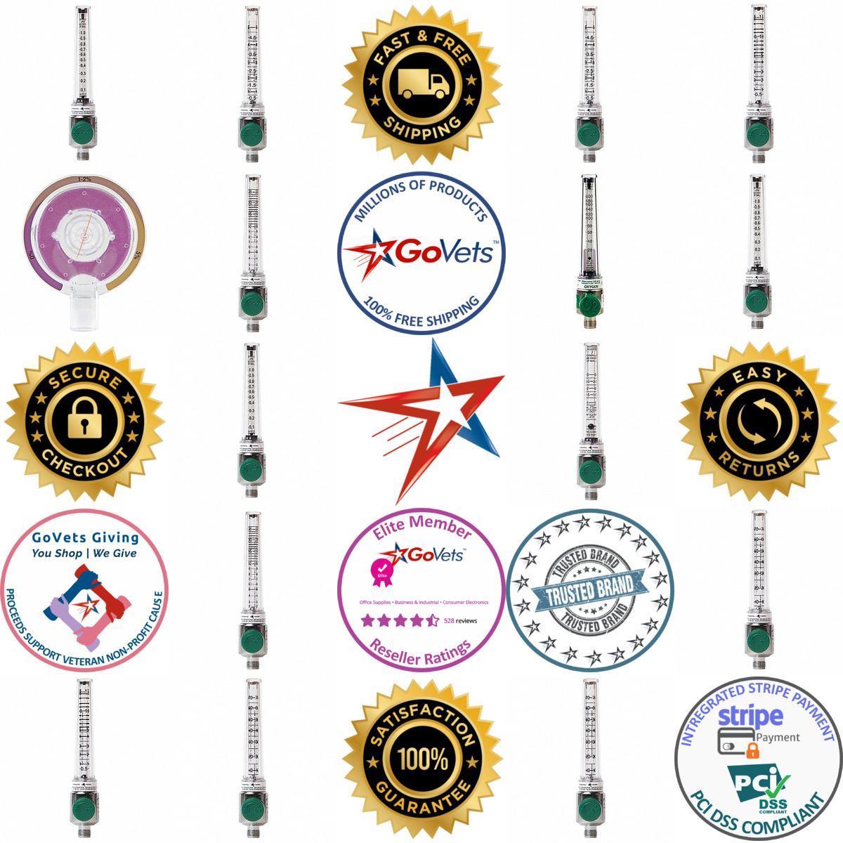 A selection of Medical Gas Flow Meters products on GoVets