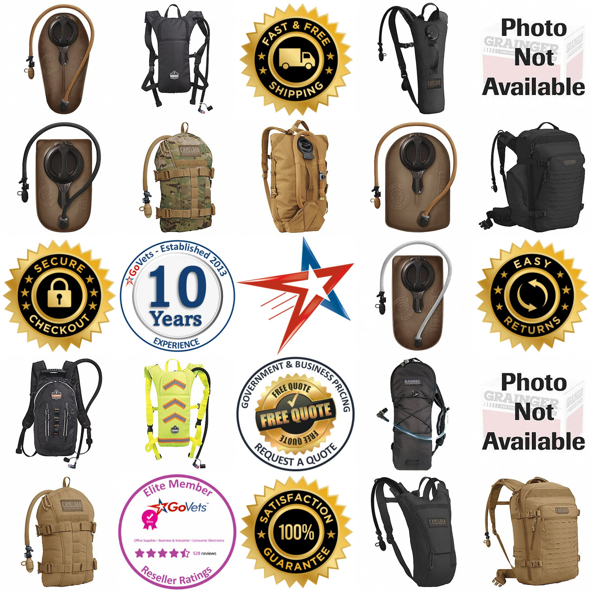 A selection of Hydration Packs products on GoVets