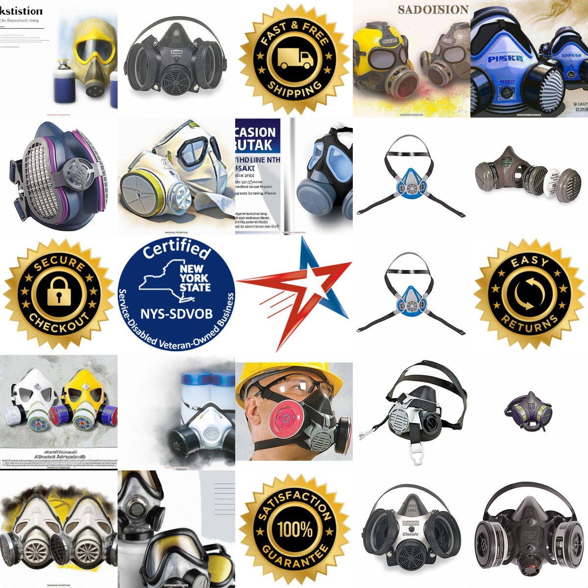 A selection of Half Mask Respirator Kits products on GoVets